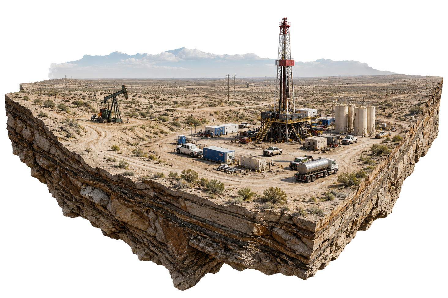 Matrix Toll drilling site